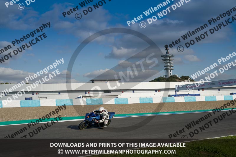 25 to 27th november 2017;Jerez;event digital images;motorbikes;no limits;peter wileman photography;trackday;trackday digital images